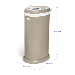 Ubbi x Babylist Matte Steel Diaper Pail