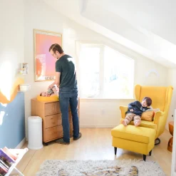 Ubbi x Babylist Matte Steel Diaper Pail