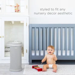 Ubbi x Babylist Matte Steel Diaper Pail