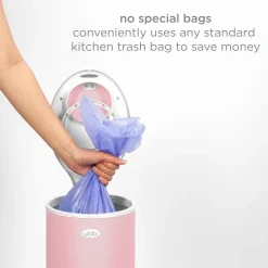 Ubbi x Babylist Matte Steel Diaper Pail