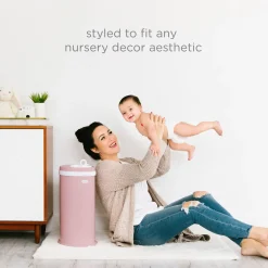 Ubbi x Babylist Matte Steel Diaper Pail
