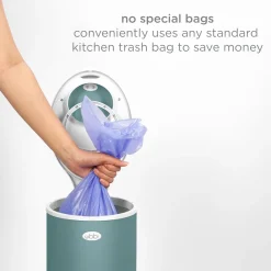 Ubbi x Babylist Matte Steel Diaper Pail