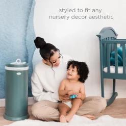 Ubbi x Babylist Matte Steel Diaper Pail