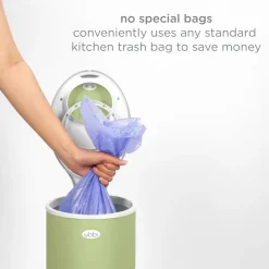 Ubbi x Babylist Matte Steel Diaper Pail