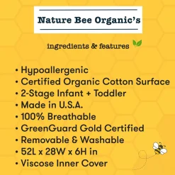 Ultra Breathable Crib & Toddler Mattress