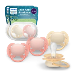 Ultra Soft Pacifier 0-6M (4 Pack)