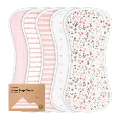 Urban Burp Cloths (5 Pack)