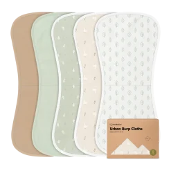Urban Burp Cloths (5 Pack)