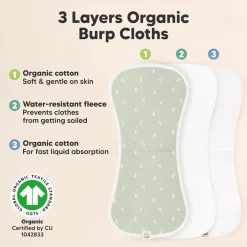 Urban Burp Cloths (5 Pack)