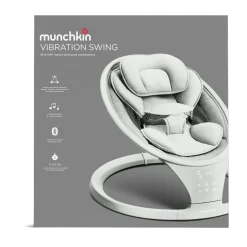 Vibration Baby Swing - Bluetooth-Enabled Smart Seat with Music and Motion