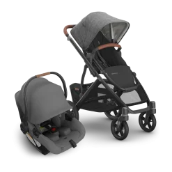 Vista V3 Stroller & Aria V2 Lightweight Infant Car Seat Travel System