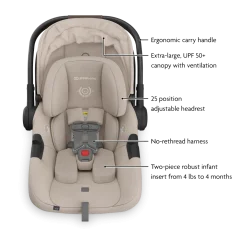 Vista V3 Stroller & Aria V2 Lightweight Infant Car Seat Travel System