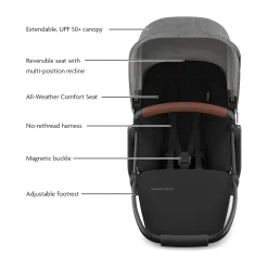 Vista V3 Stroller, RumbleSeat V3 & Upper Adapters