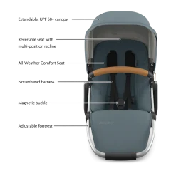 Vista V3 Stroller, RumbleSeat V3 & Upper Adapters