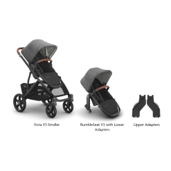 Vista V3 Stroller, RumbleSeat V3 & Upper Adapters