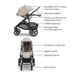 Vista V3 Stroller & V3 Bassinet Bundle