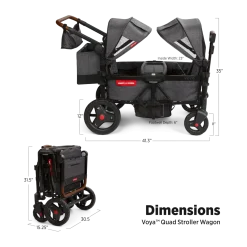 Voya Quad Stroller Wagon