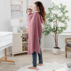 Waffle Weave Baby Blanket