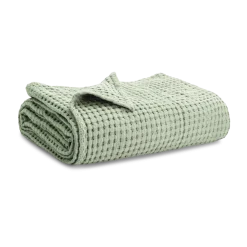 Waffle Weave Baby Blanket