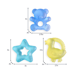 Water-Filled Teether (3 Pack)