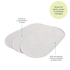 Waterproof Changing Pad Liner (3-Pack)