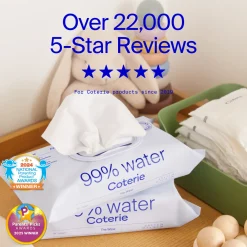 99% Water Travel Baby Wipes