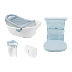 Wave 4-in-1 Bath Tub & Accessories Bundle