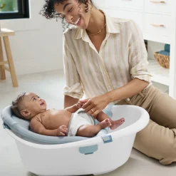 Wave 4-in-1 Bath Tub, Rinser & Spout Cover Bundle