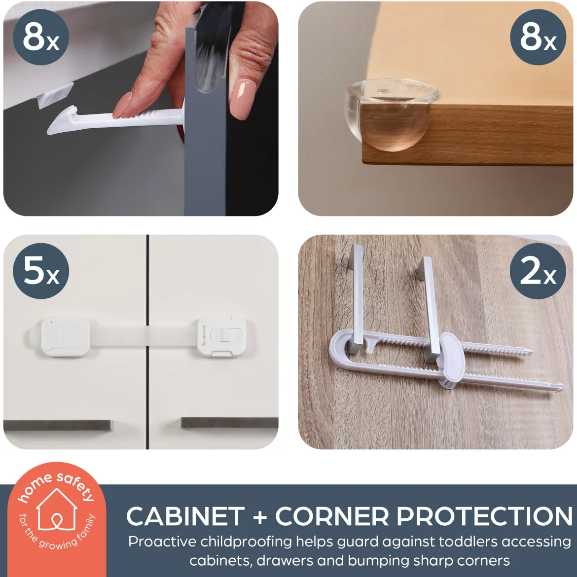 Whole Home Safety Set, 78 Piece Set