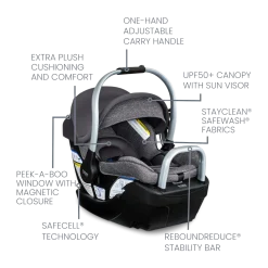 Willow SC Infant Car Seat with Alpine Base