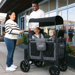 W2 Luxe Pro Double Seater Stroller Wagon