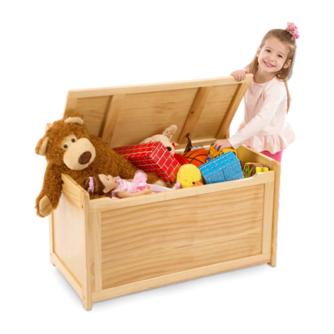 Wooden Toy Chest