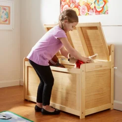 Wooden Toy Chest