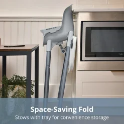 Zest 4-in-1 Folding High Chair